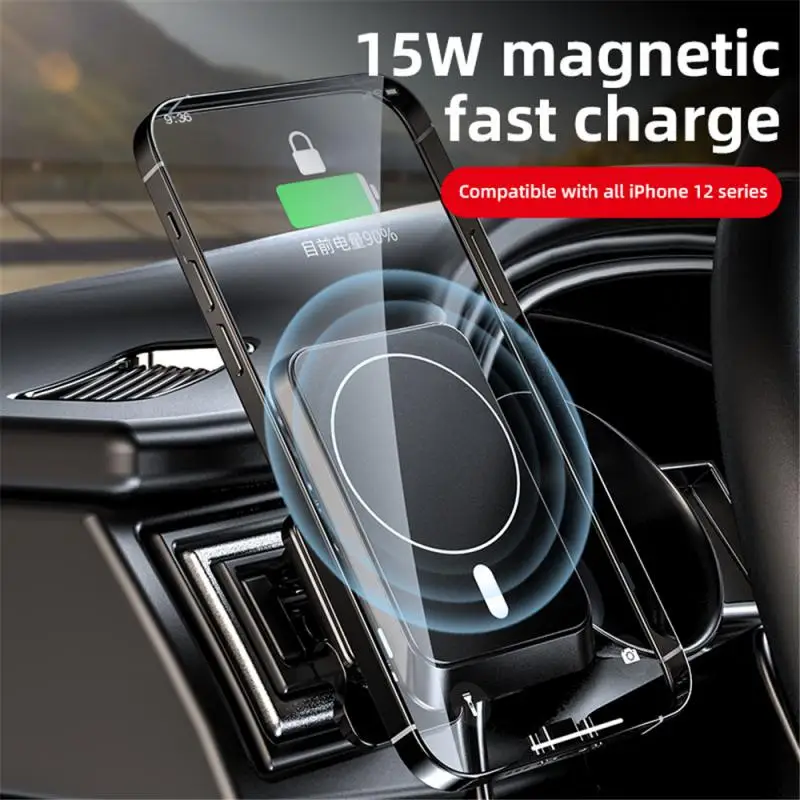 Phone Holder The Car Magnetic Wireless Charger For IPhone12 Gravity Disc 15W Outlet Mobile Phone Holder
Phone Holder The Car Magnetic Wireless Charger For IPhone12 Gravity Disc 15W Outlet Mobile Phone Holder