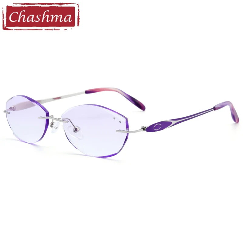 Rhinestone Sunglasses Women Titanium Gradient Blue Lenses Fashion Eyeglasses Diamonds Sun Protection Rimless Eyewear for Female
Rhinestone Sunglasses Women Titanium Gradient Blue Lenses Fashion Eyeglasses Diamonds Sun Protection Rimless Eyewear for Female