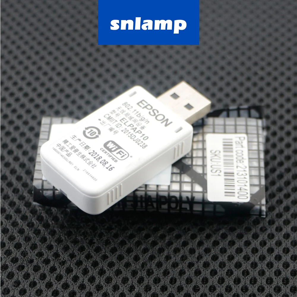 WIRELESS LAN ADAPTER FOR EB-L1075U EB-L1070U EB-L1050U EB-L1000U EB-G7905U EB-G7905U EB-G7805 EB-G7400U Projectors
WIRELESS LAN ADAPTER FOR EB-L1075U EB-L1070U EB-L1050U EB-L1000U EB-G7905U EB-G7905U EB-G7805 EB-G7400U Projectors