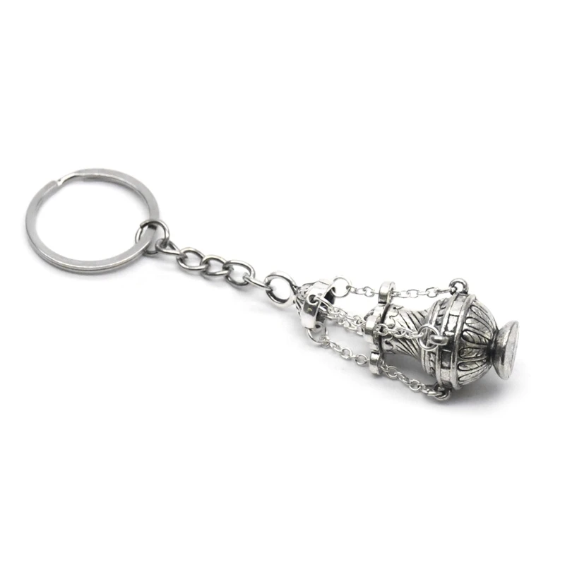 Christian Incense Burner Keychain Religious Key Ring Jewelry Bag Car Pendant Keyfob Church Souvenirs Gift
Christian Incense Burner Keychain Religious Key Ring Jewelry Bag Car Pendant Keyfob Church Souvenirs Gift