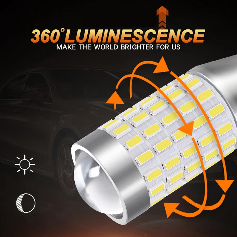Car LED car light T15 reversing light 3014 car bulb 87 highlight car tail light decoding t15 car light decoration accessories
Car LED car light T15 reversing light 3014 car bulb 87 highlight car tail light decoding t15 car light decoration accessories