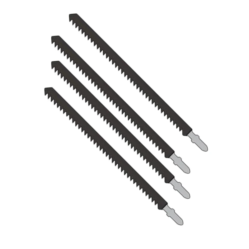 4PCS Jigsaw Blades 6TPI Woodworking Chipboards Fibre Boards Softwood High Carbon Steel Blade T744D Cutter
4PCS Jigsaw Blades 6TPI Woodworking Chipboards Fibre Boards Softwood High Carbon Steel Blade T744D Cutter