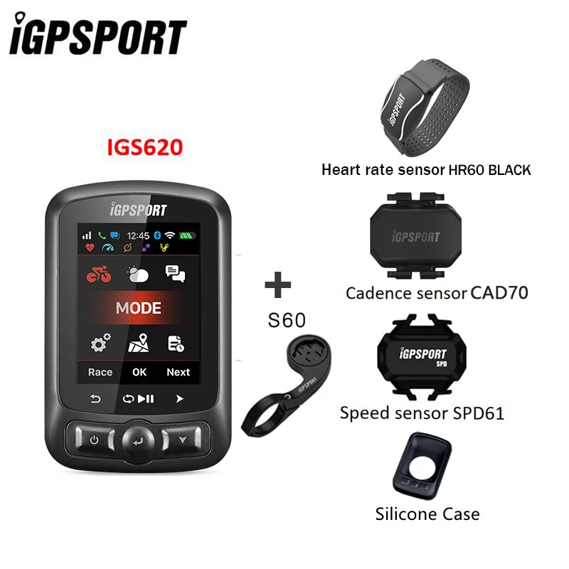 I GPS порт 620 ANT + Bluetooth 4 0 USB беспроводной Велосипедный компьютер Водонепроницаемый