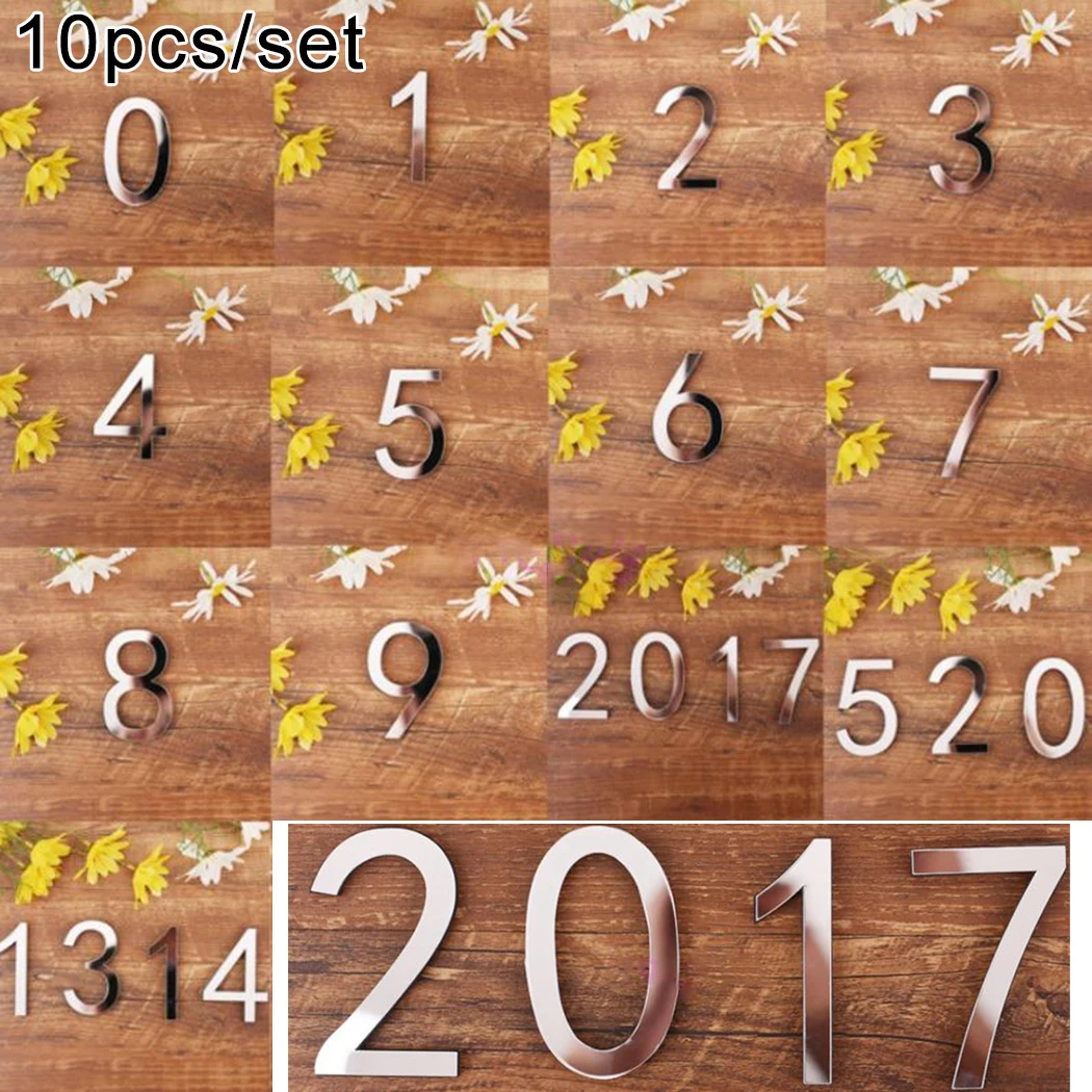 10pcs Wall Sticker Accessory Craft Home Office Mirror Effect Modern Number Stück Wandaufkleber Handwerk Home Office Modern
10pcs Wall Sticker Accessory Craft Home Office Mirror Effect Modern Number Stück Wandaufkleber Handwerk Home Office Modern