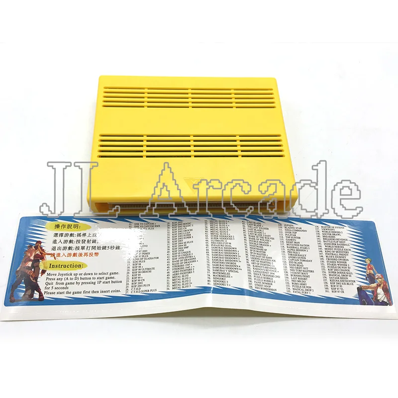 SNK 161 in 1 NEO GEO Arcade Game Board SNK MVS cartridge/ multigame card for SNK JAMMA motherboard arcade machine game board
SNK 161 in 1 NEO GEO Arcade Game Board SNK MVS cartridge/ multigame card for SNK JAMMA motherboard arcade machine game board