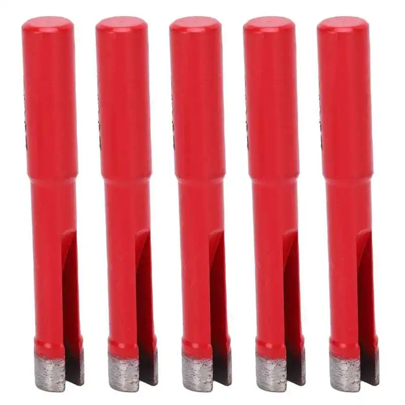 5Pcs 10mm Saw Bit Set Flat Tooth Particles Red Coated Drill Bit Marble Hole Opener
5Pcs 10mm Saw Bit Set Flat Tooth Particles Red Coated Drill Bit Marble Hole Opener