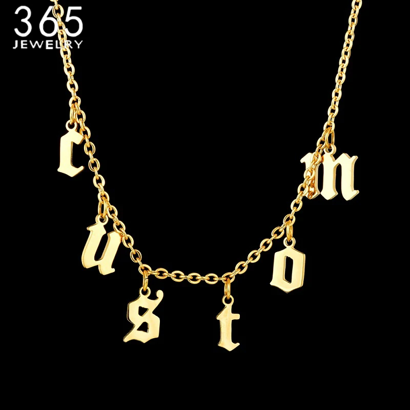 New Fashion Multiple Letters Chain Customized Name Necklace Custom Namplate Necklace Stainless Steel Personalized Jewelry Gift
New Fashion Multiple Letters Chain Customized Name Necklace Custom Namplate Necklace Stainless Steel Personalized Jewelry Gift