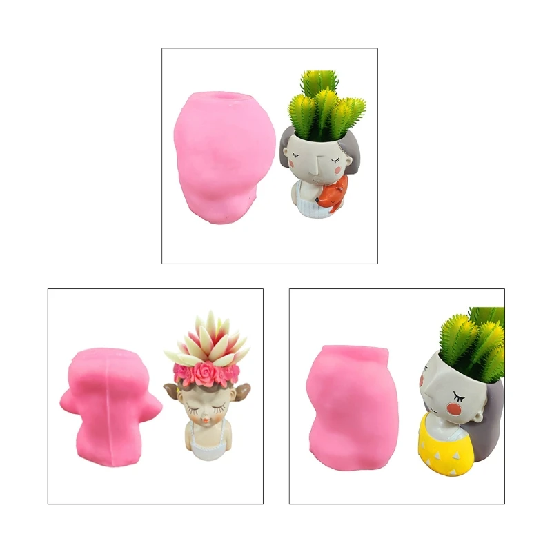Y4QB Flower Pot DIY Tools Kit Soft Silicone Mold Succulents Plant Pot Making Mold
Y4QB Flower Pot DIY Tools Kit Soft Silicone Mold Succulents Plant Pot Making Mold