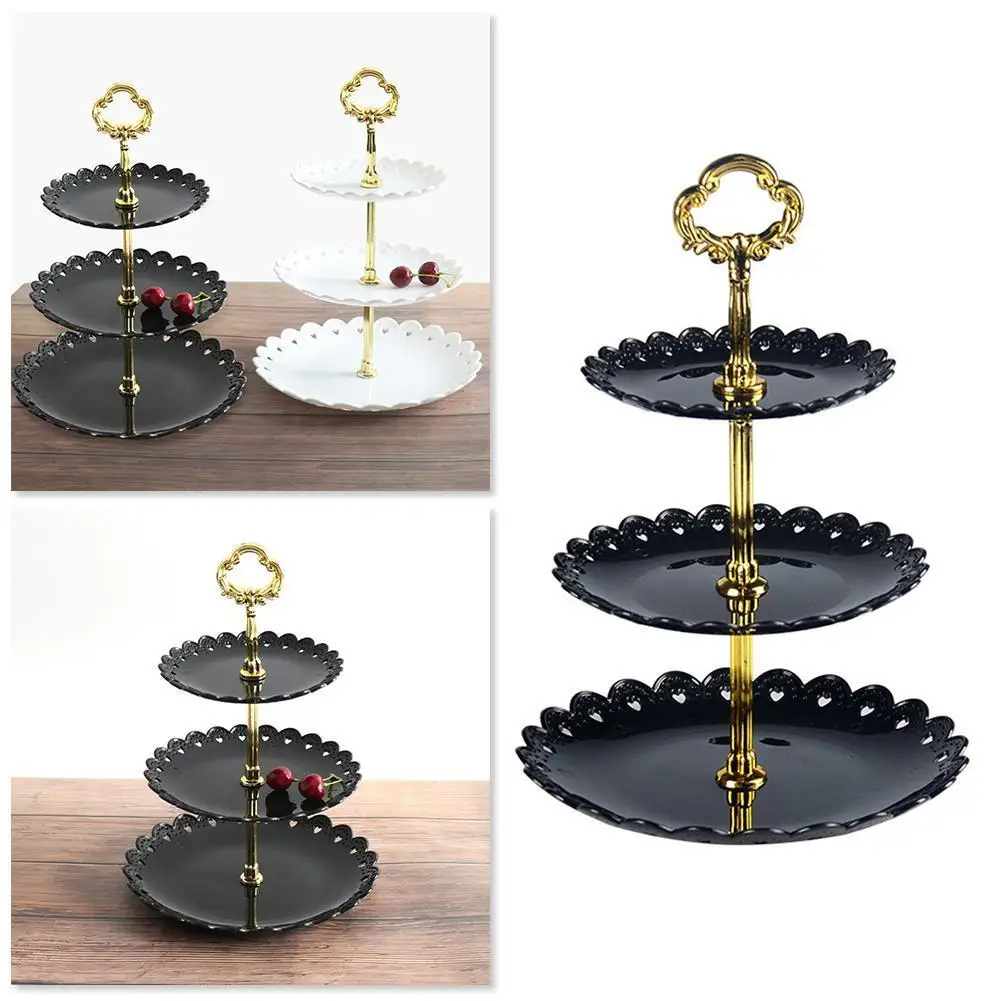 31cm 3-Tier Stand Three-layer Fruit Plate Cake Stand Holder Storage For Party Display Plate Colors Vegetable Gift Dessert 2
31cm 3-Tier Stand Three-layer Fruit Plate Cake Stand Holder Storage For Party Display Plate Colors Vegetable Gift Dessert 2