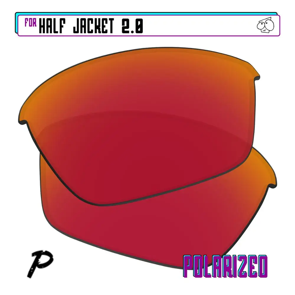 Поляризованные Сменные линзы EZReplace для солнцезащитных очков Oakley Half Jacket 2,0-красные P
Поляризованные Сменные линзы EZReplace для солнцезащитных очков Oakley Half Jacket 2,0-красные P