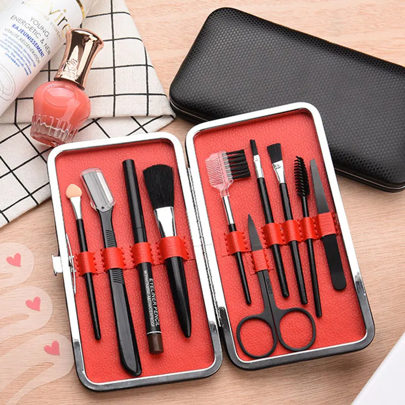 10PCS Eyebrow Trimmer Eyebrow Razor Kit Eyebrow Scissors Eyebrow Comb Eyebrow brush for Face Shadow brush Eyelash Brush
10PCS Eyebrow Trimmer Eyebrow Razor Kit Eyebrow Scissors Eyebrow Comb Eyebrow brush for Face Shadow brush Eyelash Brush