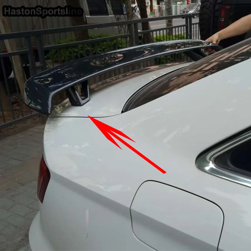 Спойлер R style A3 GT из углеродного волокна для Audi S3 RS3 SLINE|gt wing spoiler|wing spoilercarbon fiber gt |