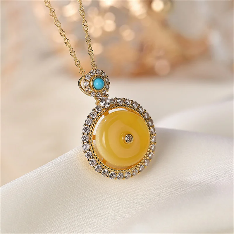 Uglyless Eastern Classic Gemstones Peace Buttons Pendants Necklaces for Women Crystals Vintage Jewelry 925 Silver Bijoux NOChain
Uglyless Eastern Classic Gemstones Peace Buttons Pendants Necklaces for Women Crystals Vintage Jewelry 925 Silver Bijoux NOChain