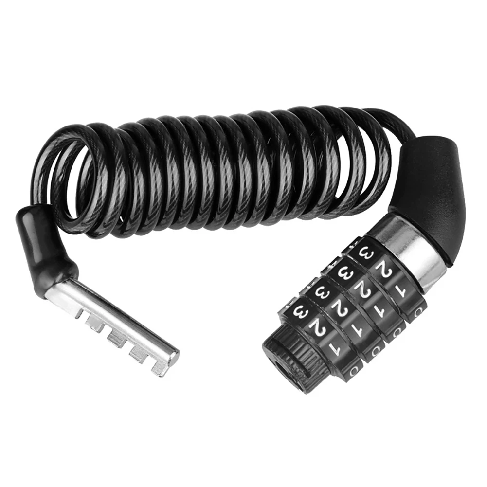Bicycle Lock Steel Cable Chain Security Safety Bike Password 4 Digit Lock Anti-Theft Combination Number Code Bicycle Accessories
Bicycle Lock Steel Cable Chain Security Safety Bike Password 4 Digit Lock Anti-Theft Combination Number Code Bicycle Accessories