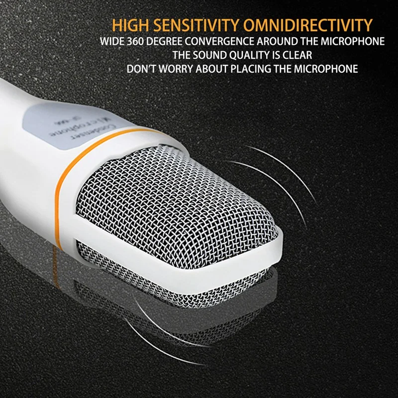 Computer Microphone SF-666 Handheld Microphone Sound Studio Microphone Mic for Computer Chat PC Laptop Skype MSN Gifts
Computer Microphone SF-666 Handheld Microphone Sound Studio Microphone Mic for Computer Chat PC Laptop Skype MSN Gifts