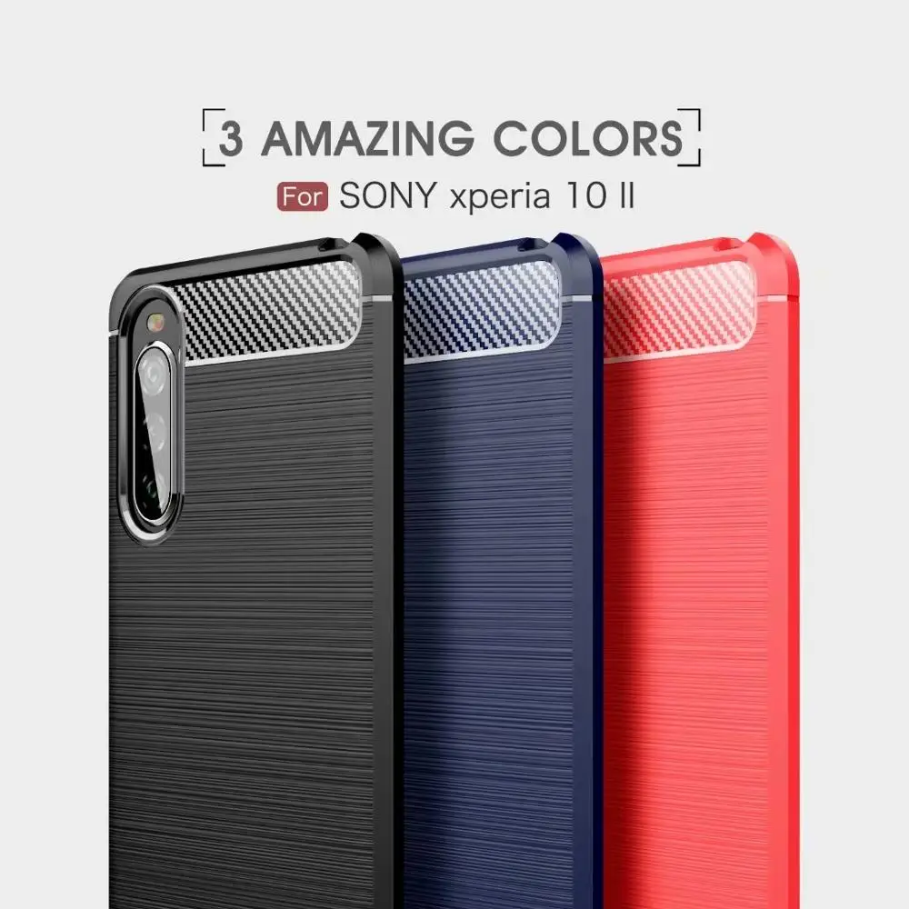 Soft Cover Full Protection Carbon Fiber TPU Silicone Matte Phone For Sony Xperia 10 II XZ4 3 2 XA3 2 1 L2 Case
Soft Cover Full Protection Carbon Fiber TPU Silicone Matte Phone For Sony Xperia 10 II XZ4 3 2 XA3 2 1 L2 Case
