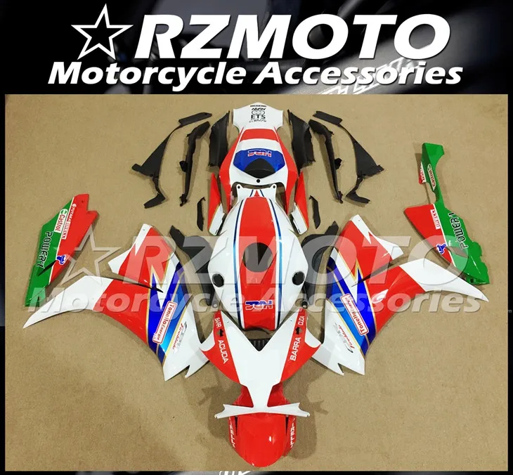 Injection Mold New ABS Whole Fairings kit Fit For HONDA CBR1000RR 2012 2013 2014 2015 2016 CBR1000 bodywork set Hot Red Green
Injection Mold New ABS Whole Fairings kit Fit For HONDA CBR1000RR 2012 2013 2014 2015 2016 CBR1000 bodywork set Hot Red Green