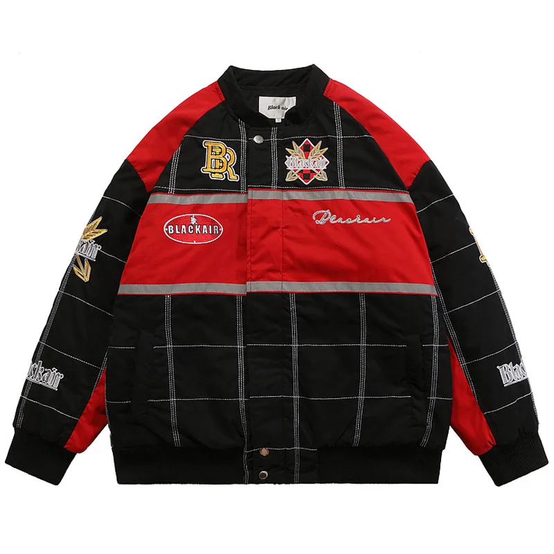 Mens Patchwork Baseball Jacket Oversize Vintage Varsity Streetwear Unisex Winter Harajuku Letter Embroidery Color Block Jackets
Mens Patchwork Baseball Jacket Oversize Vintage Varsity Streetwear Unisex Winter Harajuku Letter Embroidery Color Block Jackets