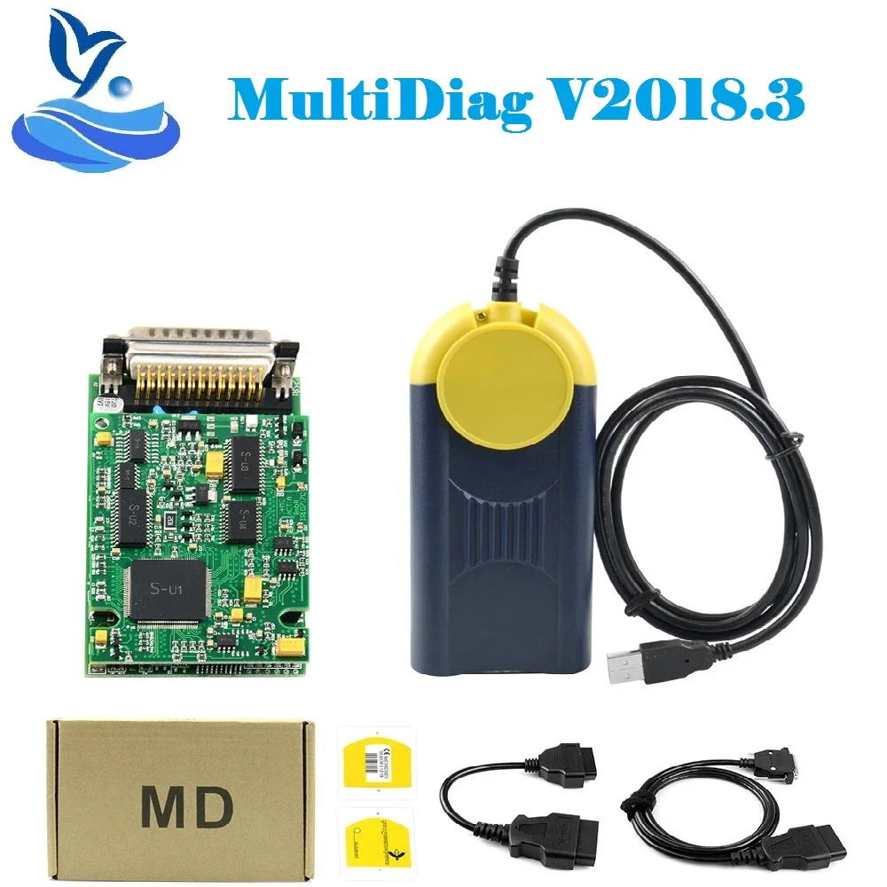 Actia Multidiag J2534 многораспределительного MultiDiag пропуск через OBD2 устройство мульти