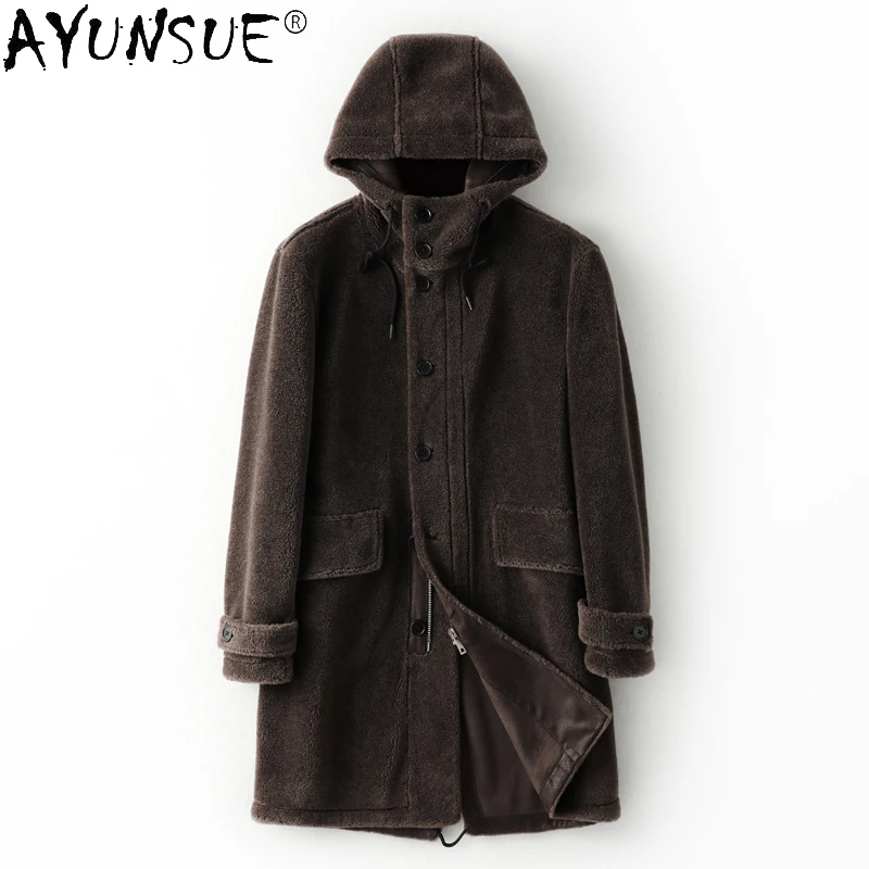 Winter Jacket Men Suede Men's Clothing Genuine Wool Fur Coat Male Long Parka Hooded Jackets Mens Clothes Chaqueta LXR800
Winter Jacket Men Suede Men's Clothing Genuine Wool Fur Coat Male Long Parka Hooded Jackets Mens Clothes Chaqueta LXR800