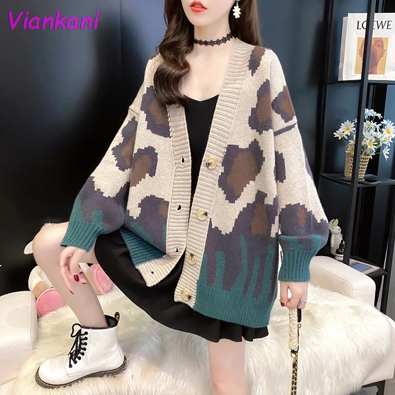 Floral Cardigans Long Knitted Cardigan Sweater Women 2021 Fashion Vintage Long Sleeve Female Outerwear Chic Lolita Cartoon Tops
Floral Cardigans Long Knitted Cardigan Sweater Women 2021 Fashion Vintage Long Sleeve Female Outerwear Chic Lolita Cartoon Tops