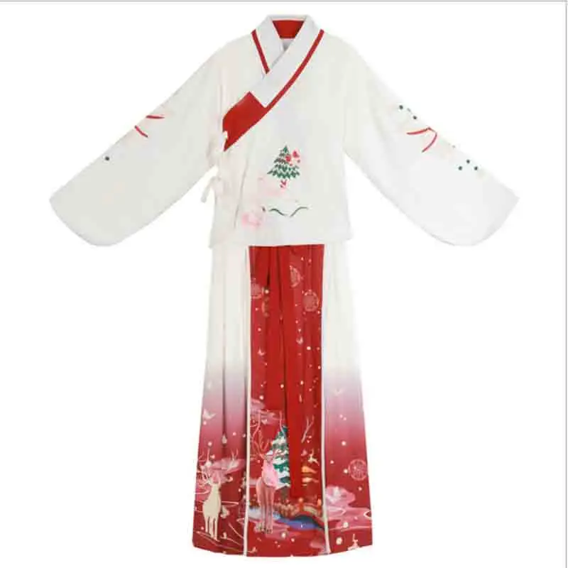New Year Costume Hanfu Women Chinese Traditional Hanfu Sets Female Christmas Cosplay Costume Red Hanfu For Women Plus Size XL
New Year Costume Hanfu Women Chinese Traditional Hanfu Sets Female Christmas Cosplay Costume Red Hanfu For Women Plus Size XL