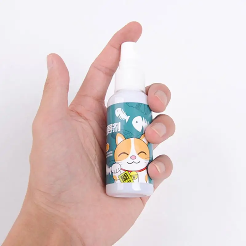 50ml Cat Catnip Spray Pet Training Toy Organic Natural Healthy Kitten Cat Mint Funny Scratching Toy
50ml Cat Catnip Spray Pet Training Toy Organic Natural Healthy Kitten Cat Mint Funny Scratching Toy