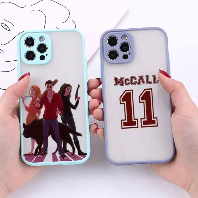 teen wolf Phone Case Matte Shockproof Phone Case For iPhone 12 11 Pro XS Max XR X 8 7 Plus Camera Protection Bumper cover
teen wolf Phone Case Matte Shockproof Phone Case For iPhone 12 11 Pro XS Max XR X 8 7 Plus Camera Protection Bumper cover