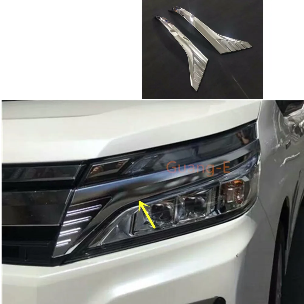 Car Sticker Body Head Front Eyebrow/Trim Light Lamp Frame Cover 2pcs For Toyota Noah Voxy 80 Series 2014 2015 2016 2017 2018
Car Sticker Body Head Front Eyebrow/Trim Light Lamp Frame Cover 2pcs For Toyota Noah Voxy 80 Series 2014 2015 2016 2017 2018