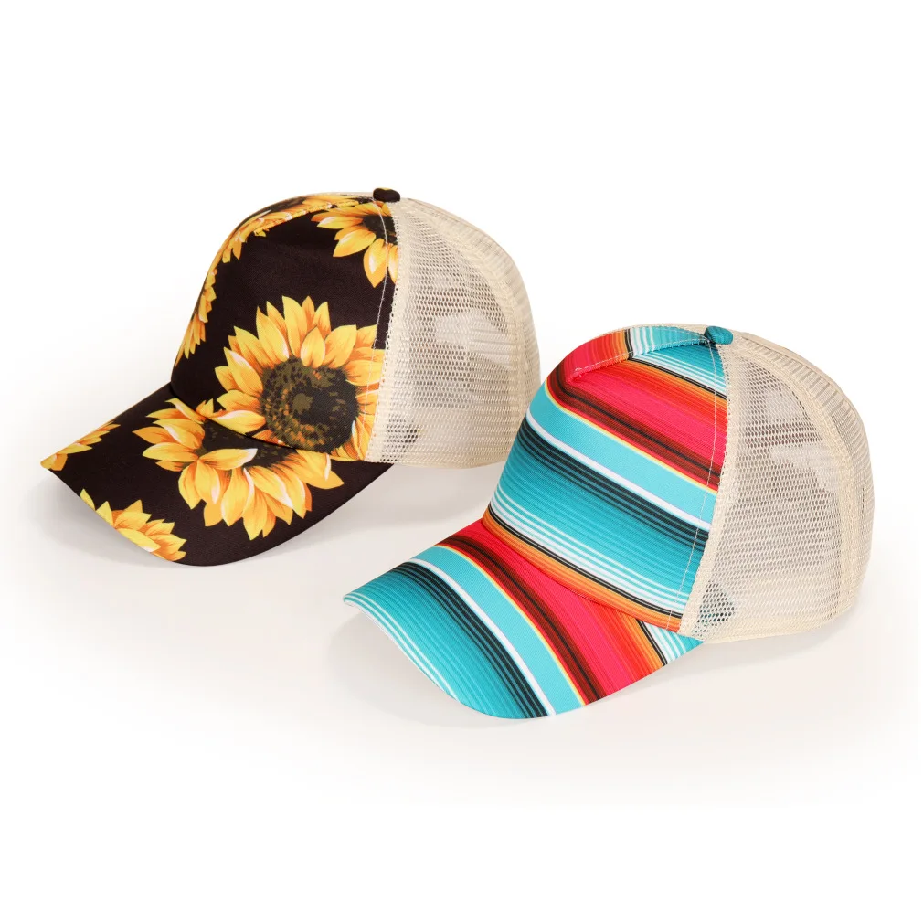 100pcs Women Sunflower Baseball Cap Striped Mesh Cross Hallow Out Hats High Messy Buns Trucker Pony Caps Girls Dad Hat W0269
100pcs Women Sunflower Baseball Cap Striped Mesh Cross Hallow Out Hats High Messy Buns Trucker Pony Caps Girls Dad Hat W0269