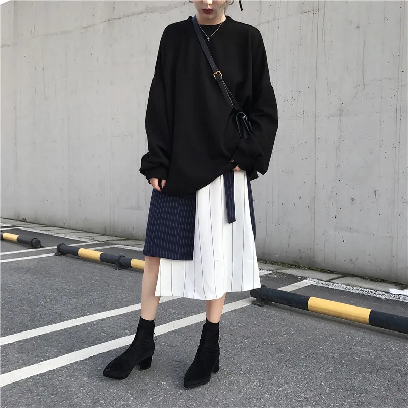 fashion brand Women's Clothing lantern sleeve hot solid o-neck Simple pullover and hoodies casual style loose bf Harajuku fall
fashion brand Women's Clothing lantern sleeve hot solid o-neck Simple pullover and hoodies casual style loose bf Harajuku fall