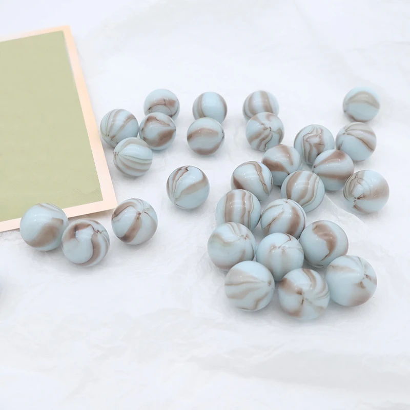 20 PCS of glass ball 16 mm cream console game pinball machine cattle small marbles pat toys parent-child machine beads
20 PCS of glass ball 16 mm cream console game pinball machine cattle small marbles pat toys parent-child machine beads