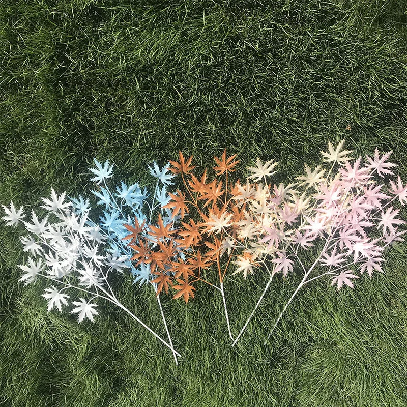 Artificial Flowers 5 Fork Leaf Plastic Color Maple Wedding Christmas Thanksgiving Wall Decoration Home Decor
Artificial Flowers 5 Fork Leaf Plastic Color Maple Wedding Christmas Thanksgiving Wall Decoration Home Decor