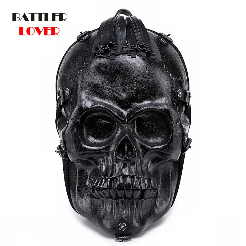 Personalized Street Cool Rock Men Backpack Grimace Pattern 3D Skull Backpack Women Funny Shoulder Bag Package Purchasing
Personalized Street Cool Rock Men Backpack Grimace Pattern 3D Skull Backpack Women Funny Shoulder Bag Package Purchasing