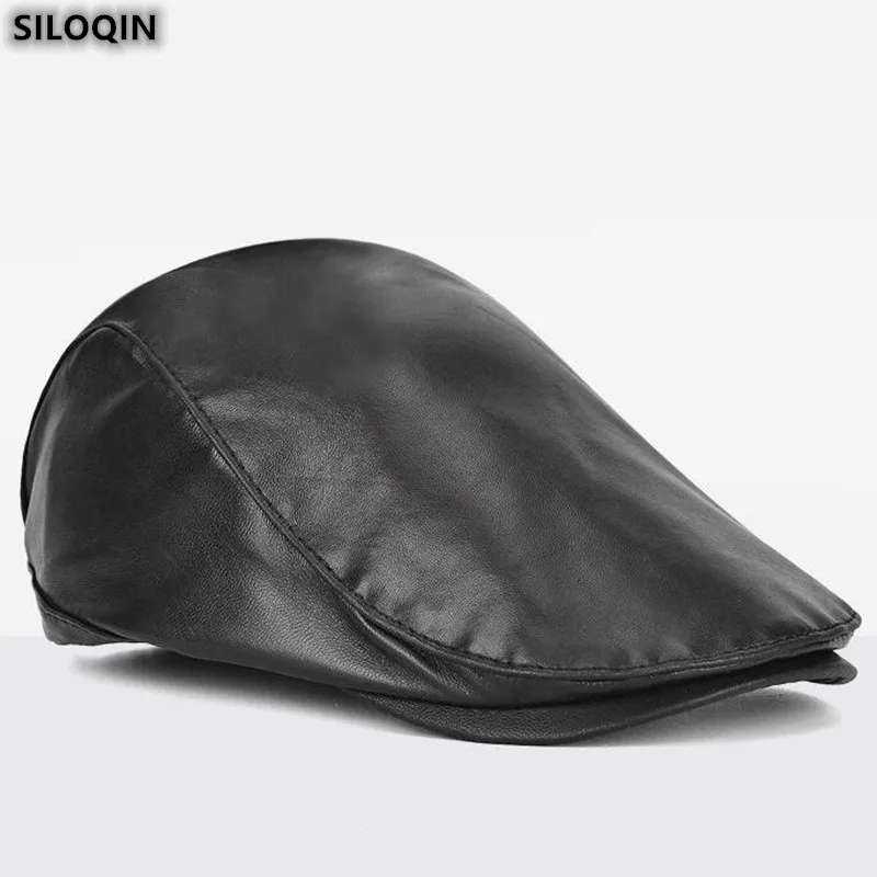 SILOQIN трендовые модные береты из овечьей кожи осень-зима мужская Тонкая Натуральная Кожаная шапка индивидуальная Снэпбэк шапка с язычком Но...
SILOQIN трендовые модные береты из овечьей кожи осень-зима мужская Тонкая Натуральная Кожаная шапка индивидуальная Снэпбэк шапка с язычком Но...
