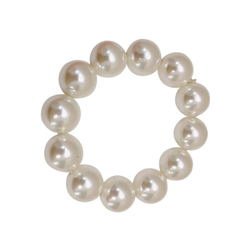 Woman Big Pearl Hair Ties Rubber Band Hairband Scrunchies Girls Ponytail Holders Headbands Headwear Hair Accessories
Woman Big Pearl Hair Ties Rubber Band Hairband Scrunchies Girls Ponytail Holders Headbands Headwear Hair Accessories