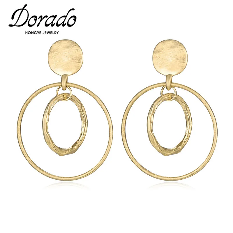Женские серьги-подвески Dorado, винтажные, двойные, Круглые, в стиле панк, для вечерние, простые, ювелирные украшения
Женские серьги-подвески Dorado, винтажные, двойные, Круглые, в стиле панк, для вечерние, простые, ювелирные украшения