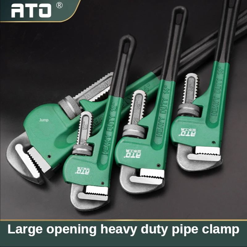 Multifunctional Plumbing Pliers Pipe Wrench Industrial Heavy-duty Large Open End Wrench Plumber Repair Tool
Multifunctional Plumbing Pliers Pipe Wrench Industrial Heavy-duty Large Open End Wrench Plumber Repair Tool