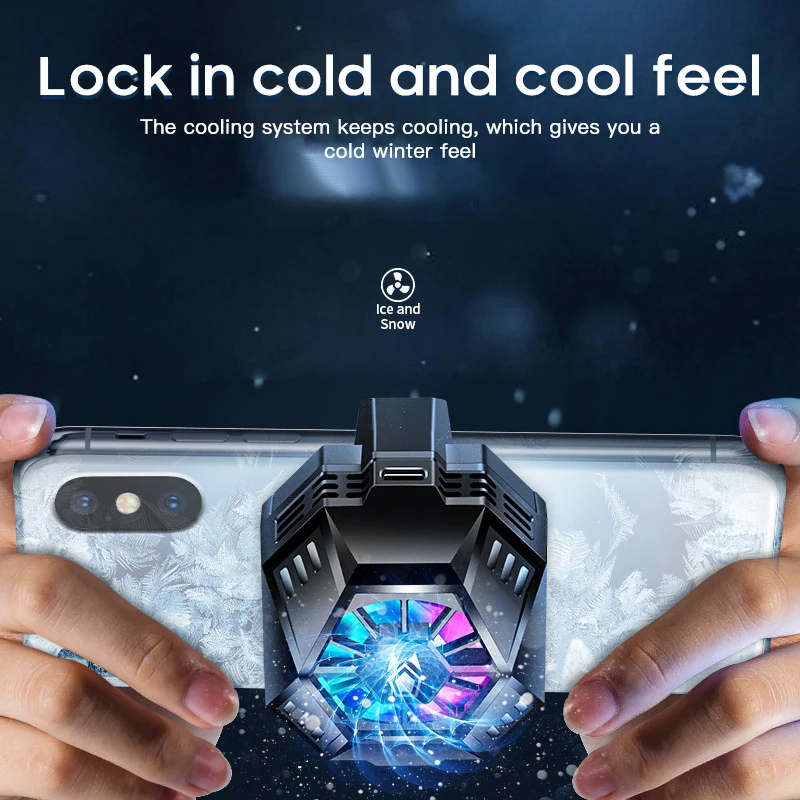 Summer Cooling Universal Phone Radiator Gaming Phone Cooler Adjustable Portable Fan Holder For IPhone Samsung Huawei Xiaomi
Summer Cooling Universal Phone Radiator Gaming Phone Cooler Adjustable Portable Fan Holder For IPhone Samsung Huawei Xiaomi