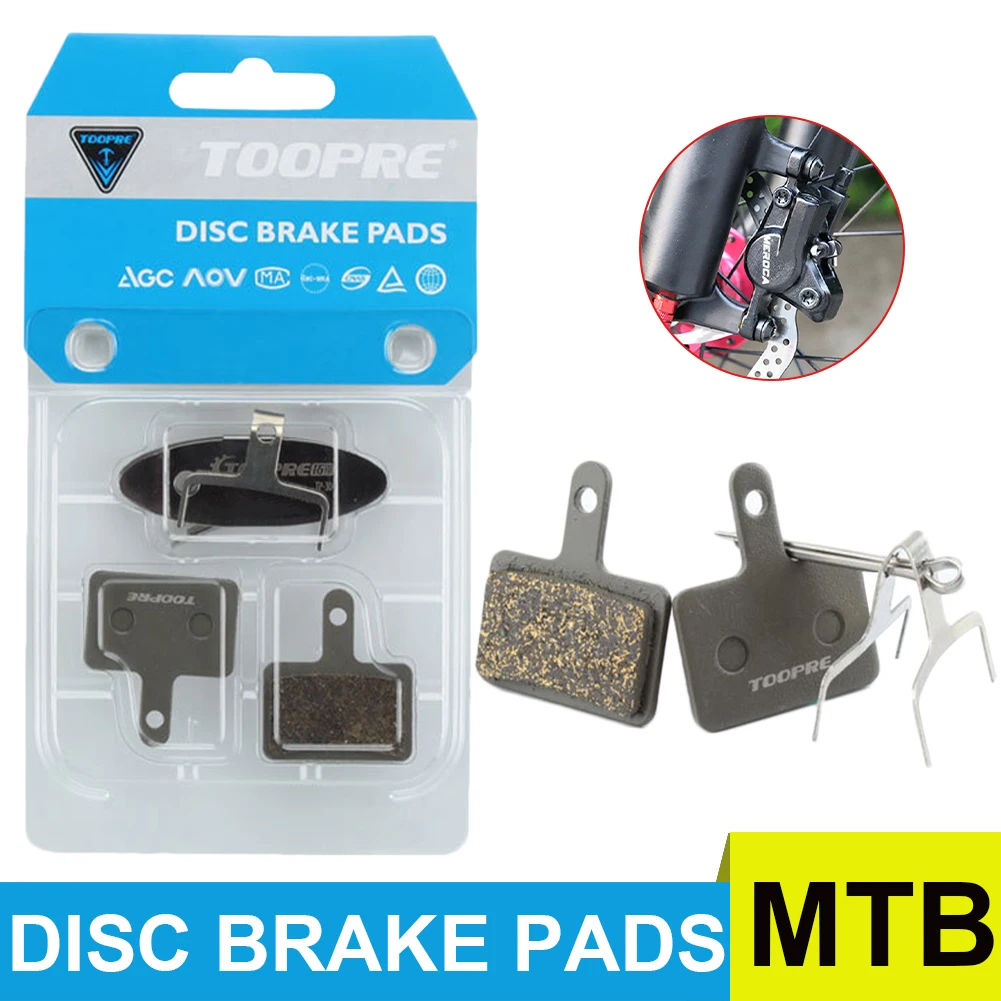 1 Pair All-metal Bicycle Disc Brake Pads Mountain Bike Road Bike Disc Brake Pads Suitable For M446, M395, M355, M315
1 Pair All-metal Bicycle Disc Brake Pads Mountain Bike Road Bike Disc Brake Pads Suitable For M446, M395, M355, M315