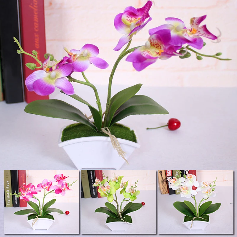 1pcs simulation flower bonsai high-end Phalaenopsis set plant wedding fake flower desktop living room decoration S6A6050
1pcs simulation flower bonsai high-end Phalaenopsis set plant wedding fake flower desktop living room decoration S6A6050
