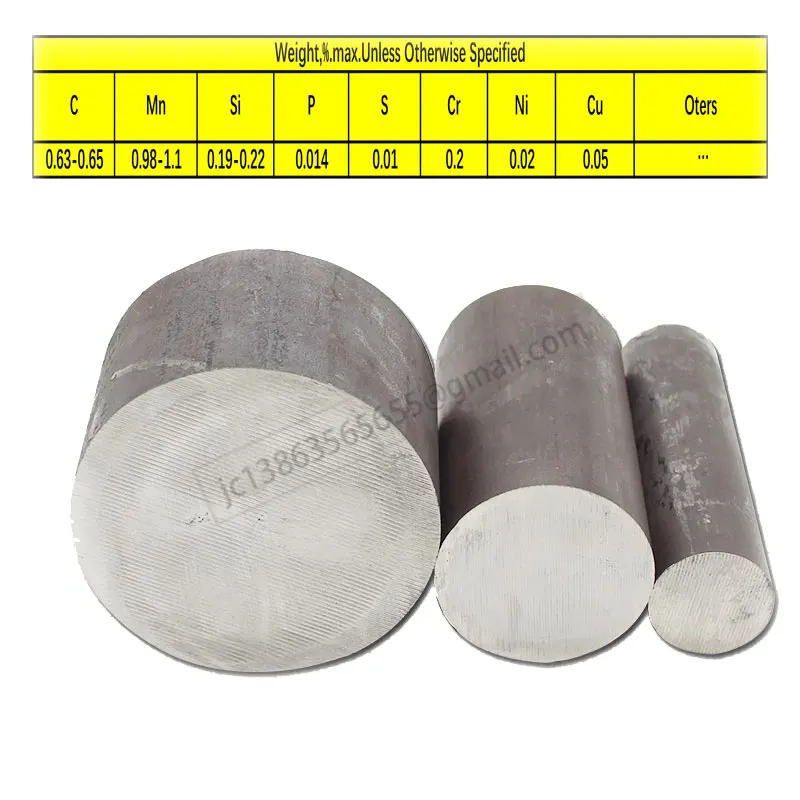 Tool Round Bar ASTM A1066 Die Steel Mold Steel 65Mn Alloy bar 5mm 8mm 9mm 10mm 12mm 14mm 16mm 18mm 20mm
Tool Round Bar ASTM A1066 Die Steel Mold Steel 65Mn Alloy bar 5mm 8mm 9mm 10mm 12mm 14mm 16mm 18mm 20mm
