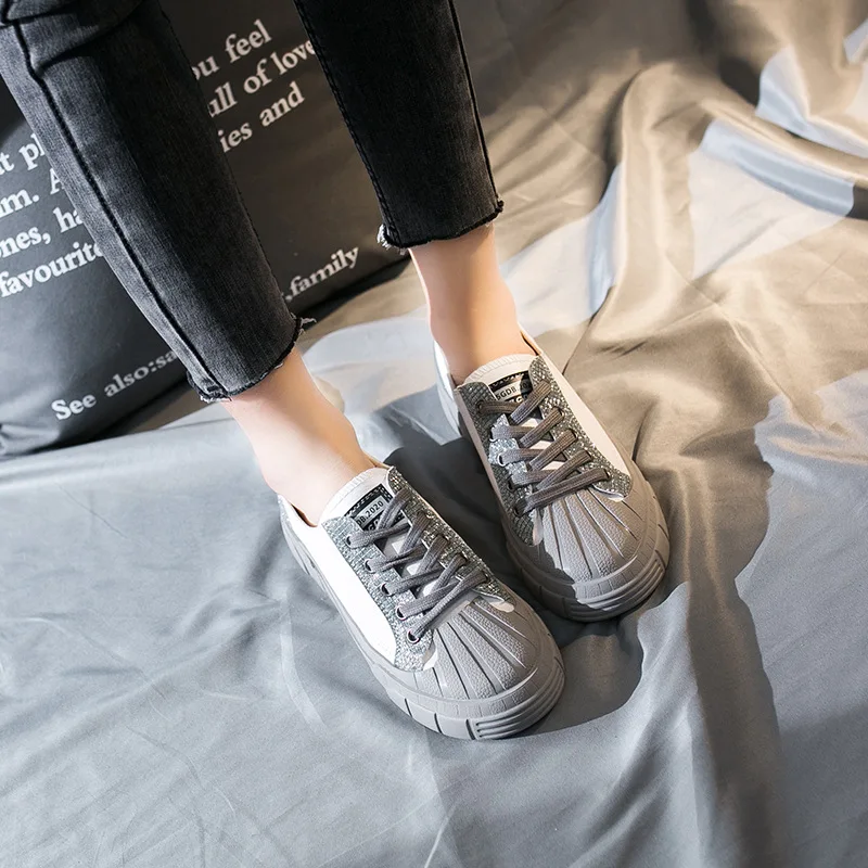 SWYIVY Microfiber Lace Up White Casual Shoes Women Spring New 2020 Chunky Sneakers Ladies Bling Women Shoes Fashion Ladies Shoe
SWYIVY Microfiber Lace Up White Casual Shoes Women Spring New 2020 Chunky Sneakers Ladies Bling Women Shoes Fashion Ladies Shoe