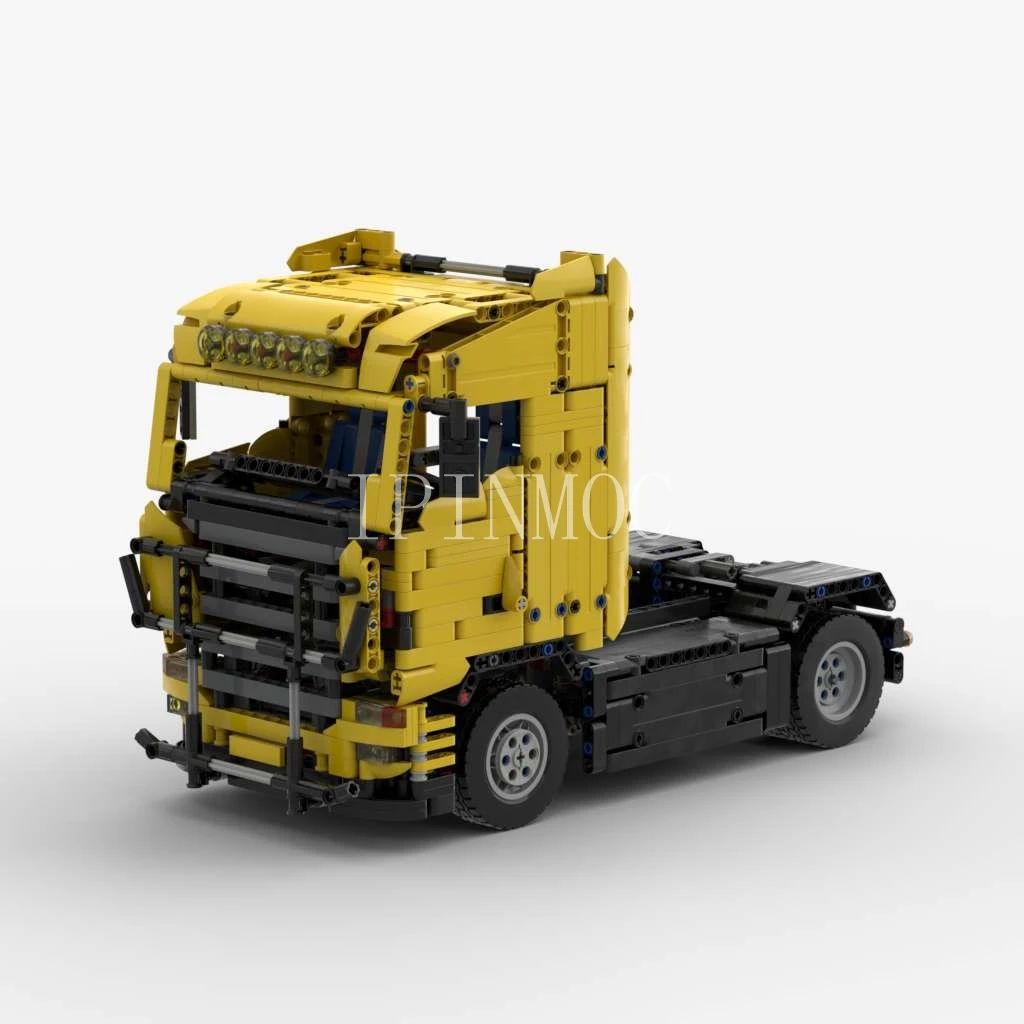 Moc-13490 Scnia грузовик совместим с технологией LEGO remote control, что трудно собрать
Moc-13490 Scnia грузовик совместим с технологией LEGO remote control, что трудно собрать
