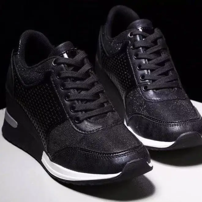 Women Casual Shoes Fashion Wedge Flat Shoes Lace Up Comfortable Ladies Sneakers Female Vulcanized Shoes womens platform heels
Women Casual Shoes Fashion Wedge Flat Shoes Lace Up Comfortable Ladies Sneakers Female Vulcanized Shoes womens platform heels