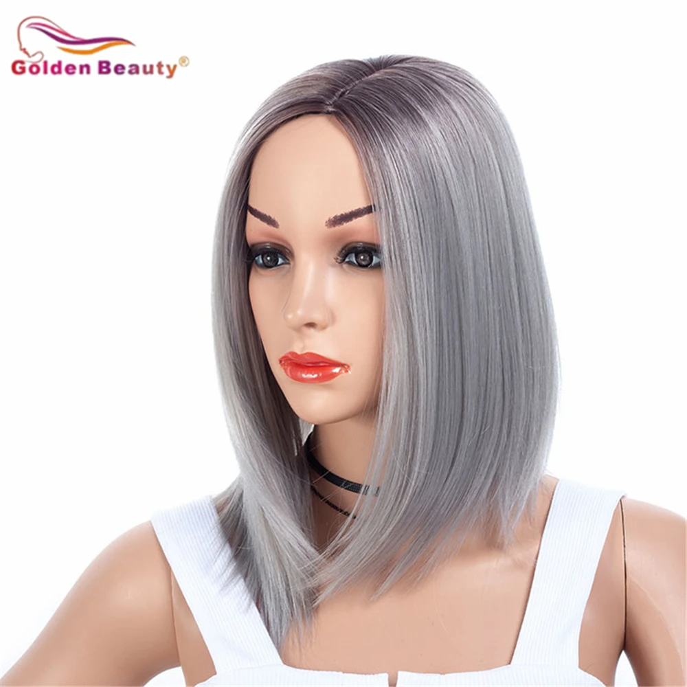 Golden Beauty 15inch Synthetic Bobo Wig Blonde Grey Middle Part Long Straight Hair Wig High Temperature Fiber For White Women
Golden Beauty 15inch Synthetic Bobo Wig Blonde Grey Middle Part Long Straight Hair Wig High Temperature Fiber For White Women