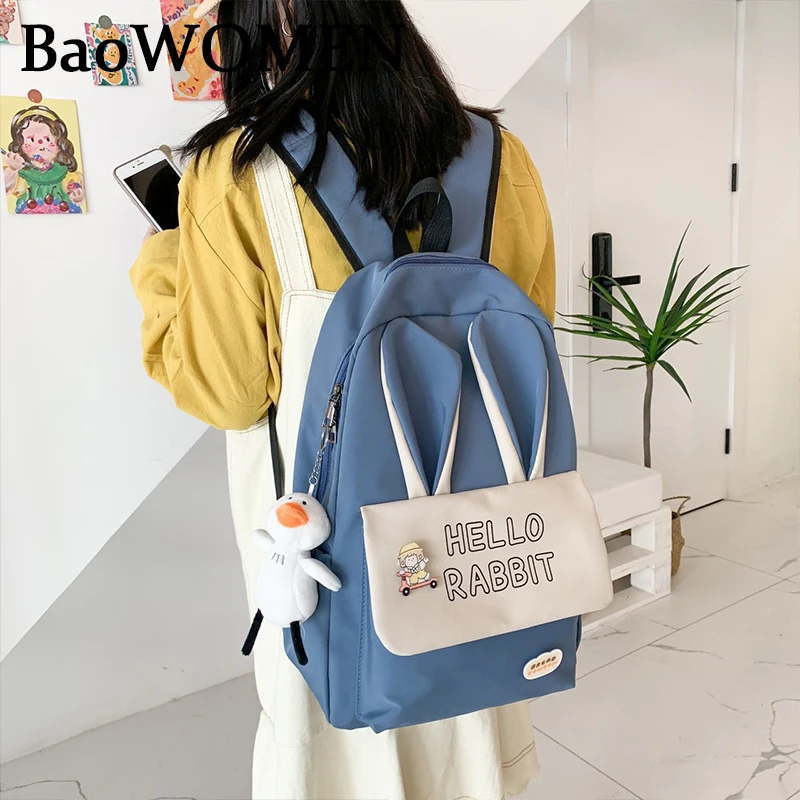 BaoWomen 2021 Fashion Women Shoulder Bag Backpack School Bag Travel Tote Backpack Canvas Large School Bags For Teenage Girls
BaoWomen 2021 Fashion Women Shoulder Bag Backpack School Bag Travel Tote Backpack Canvas Large School Bags For Teenage Girls