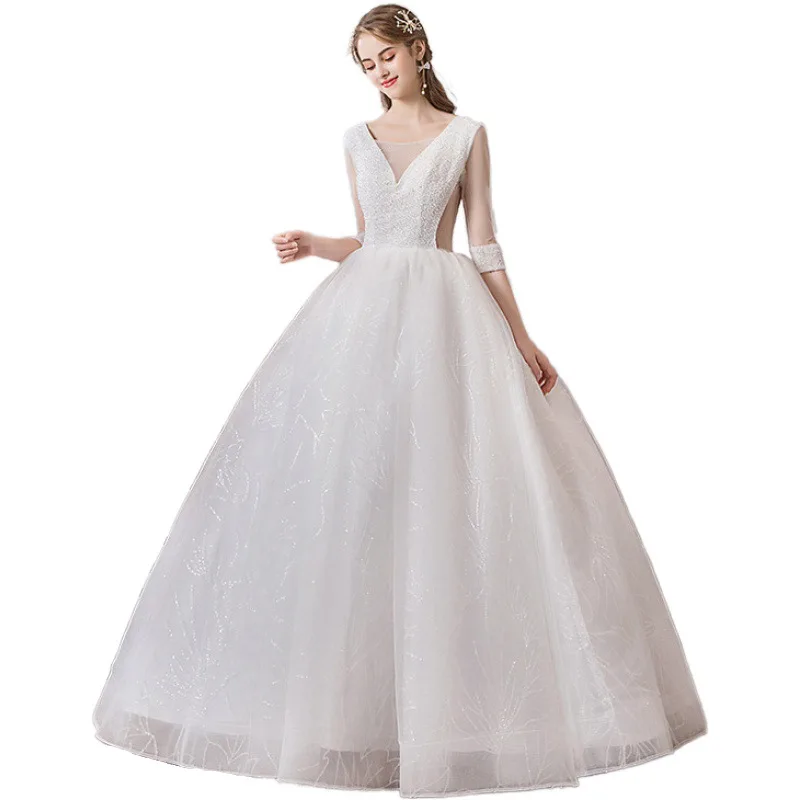 Wholesale Wedding Dress Female New Bride Mori Immortal Dreamy Luxury Dress out Yarn French Main Wedding Dress Can Be Customized
Wholesale Wedding Dress Female New Bride Mori Immortal Dreamy Luxury Dress out Yarn French Main Wedding Dress Can Be Customized