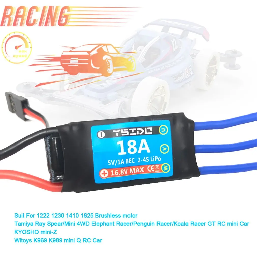 YSIDO Lightweight And Portable Size 18A ESC Motor Good Quality Material Exquisite Workmanship And Performance
YSIDO Lightweight And Portable Size 18A ESC Motor Good Quality Material Exquisite Workmanship And Performance
