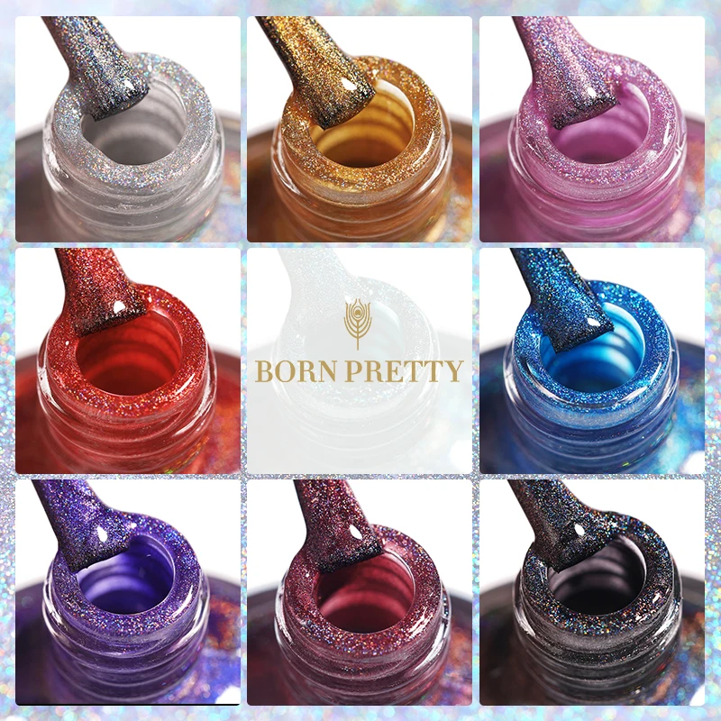 BORN PRETTY Laser Nail Polish 7ml Holographics Nails Varnish Shining Glittering Nail Art Varnish Polish for Manicuring Nagellack
BORN PRETTY Laser Nail Polish 7ml Holographics Nails Varnish Shining Glittering Nail Art Varnish Polish for Manicuring Nagellack
